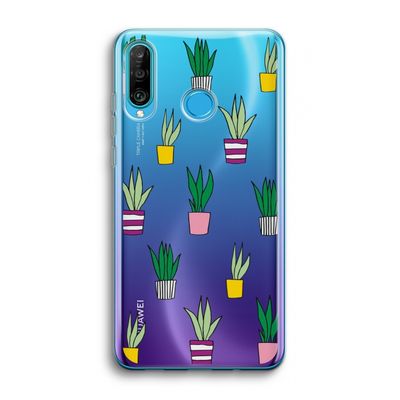 Sanseveria: Huawei P30 Lite Transparant Hoesje