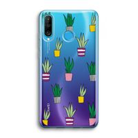 Sanseveria: Huawei P30 Lite Transparant Hoesje