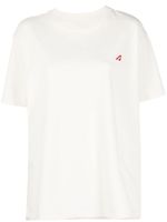 Autry t-shirt en coton à patch logo - Blanc