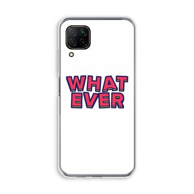 Whatever: Huawei P40 Lite Transparant Hoesje
