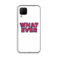 Whatever: Huawei P40 Lite Transparant Hoesje