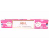 Satya Nag Champa wierook stokjes - Rose - 20x - 15 gram