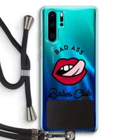 Badass Babes Club: Huawei P30 Pro Transparant Hoesje met koord
