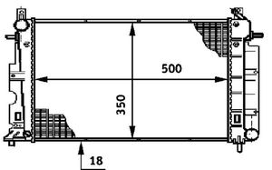 Radiateur CR643000S