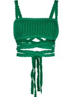 Alanui haut Palm Springs en maille - Vert - thumbnail