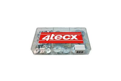 4tecx Assortiment Sluitringen Verzinkt - 455-delig - 4095630738