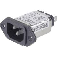 TE Connectivity 6609006-5 Netfilter Met IEC-connector 250 V/AC 3 A 1.5 mH 1 stuk(s)