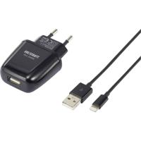 VOLTCRAFT PLC-2400C iPad/iPhone/iPod oplader 12 W Thuis Uitgangsstroom (max.) 2400 mA Aantal uitgangen: 1 x USB, Apple dock-stekker Lightning - thumbnail