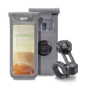 SP CONNECT Moto Bundle SPC Universal Phone Case, Smartphone en auto GPS houders, M Grijs
