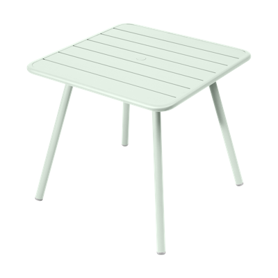 Fermob Luxembourg tuintafel vierpoot 80x80 cm Ice Mint