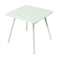 Fermob Luxembourg tuintafel vierpoot 80x80 cm Ice Mint