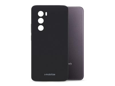 Mobilize Mobilize Rubber Gelly Case OPPO Reno12 Matt Black