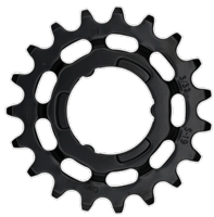 Tandwiel KMC Voor Shimano 19T O-MO Staal 3/32 inch - Zwart