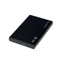 LogiLink UA0275 behuizing voor opslagstations HDD-/SSD-behuizing Zwart 2.5" - thumbnail