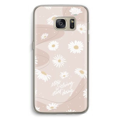 Daydreaming becomes reality: Samsung Galaxy S7 Transparant Hoesje