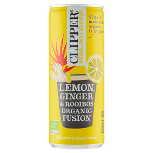 Clipper Lemon, Ginger & Rooibos Organic Fusion 250ml bij Jumbo