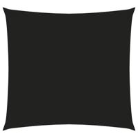 Zonnescherm vierkant 4x4 m oxford stof zwart - thumbnail