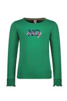 B.Nosy Meisjes shirt - Elaine - Emerald groen