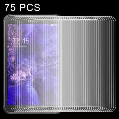 75 pc's 0.4mm 9 H + oppervlaktehardheid 2.5D Explosieveilig gehard glas-Film voor Galaxy Tab Active / T360