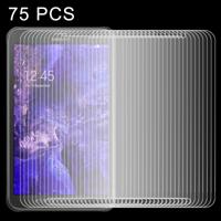 75 pc's 0.4mm 9 H + oppervlaktehardheid 2.5D Explosieveilig gehard glas-Film voor Galaxy Tab Active / T360