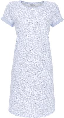 Katoenen nachthemd blauwe bloemen