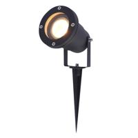 Sydney LED prikspot - Dimbaar - Kantelbaar - Aluminium - GU10 fitting - IP65 waterdicht - Zwart