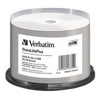 Verbatim DVD-R 16X 50st. No-ID Spindle Printable