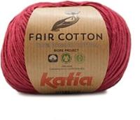 Katia Fair Cotton 027 Wijn rood