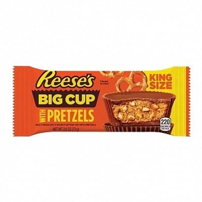 Reese's Reese's - Big Cup Pretzels King Size 74 Gram