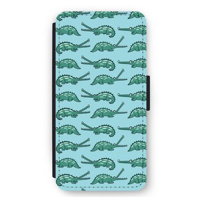 Kroko: iPhone 12 Pro Max Flip Hoesje