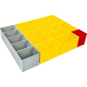 L-BOXX 6000010086 accessoire voor opslagdozen Grijs, Rood, Geel Inzetdoosset