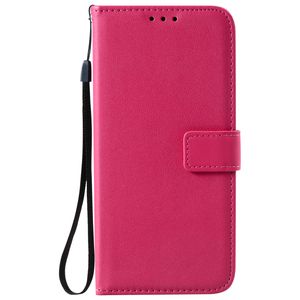 Samsung Galaxy S24 hoesje - Bookcase - Pasjeshouder - Portemonnee - Camerabescherming - Kunstleer - Roze