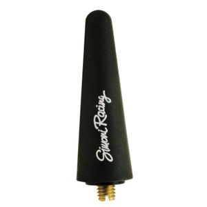 Simoni Racing Rubber Antenne 'Fun' - Zwart - Lengte 5cm SRASR18