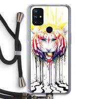 Fading: OnePlus Nord N10 5G Transparant Hoesje met koord