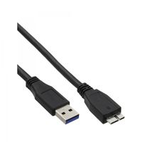 InLine 4043718153800 USB-kabel 2 m USB 3.2 Gen 1 (3.1 Gen 1) USB A Micro-USB B Zwart - thumbnail