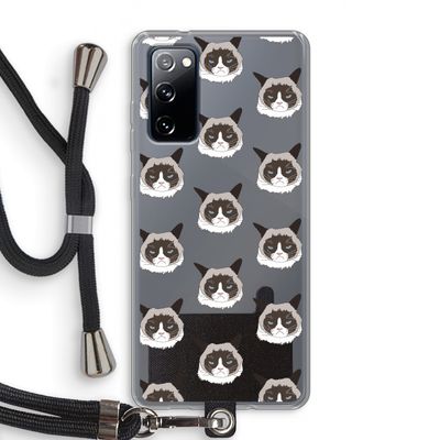It's a Purrr Case: Samsung Galaxy S20 FE / S20 FE 5G Transparant Hoesje met koord