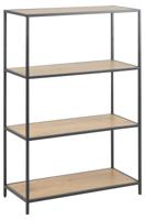 Boekenkast Bronx MDF Naturel 77x114cm - Giga Living