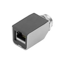 Weidmüller IE-AD-M12XRJ45-180 WEIDMULLER IE-AD-M12XRJ45-180 WEI ADAPTER RJ45 M12 CAT.6A 1400620000 Adapter, recht 1 stuk(s)