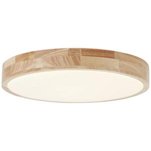 Brilliant G99524/75 Slimline LED-plafondlamp LED 22 W Hout (mat), Wit