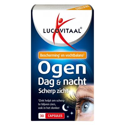 Lucovitaal Ogen Dag & Nacht Scherp Zicht 30Capsules
