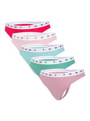 Tommy Hilfiger - 5p String - Stretch Cotton - 0XU, Maat:L