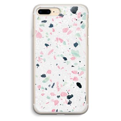 Terrazzo N°3: iPhone 7 Plus Transparant Hoesje