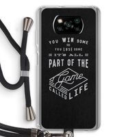 Life: Xiaomi Poco X3 NFC Transparant Hoesje met koord