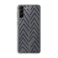 Marrakech Arrows: Samsung Galaxy S21 Plus Transparant Hoesje