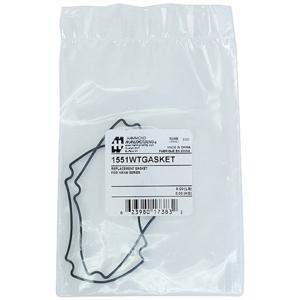 Hammond Electronics 1551WTGASKET Afdichting Silicone Zwart (b x h) 60 mm x 60 mm 2 stuk(s)