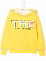 Marc Jacobs Kids hoodie à patch logo - Jaune