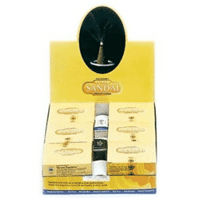 Nag Champa Wierook Kegel Super Sandal (12 doosjes)