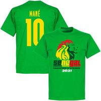 Senegal Afrika Cup 2021 Winnaars Mané 10 T-Shirt