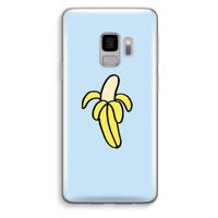 Banana: Samsung Galaxy S9 Transparant Hoesje - thumbnail