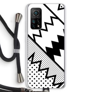 Pop Art #5: Xiaomi Mi 10T 5G Transparant Hoesje met koord
